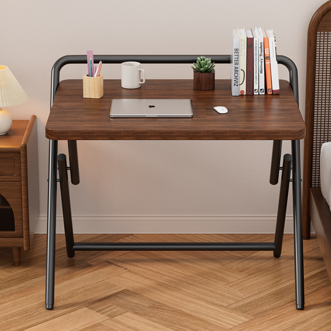 Portable Foldable Office and Study Table with Adjustable Feet