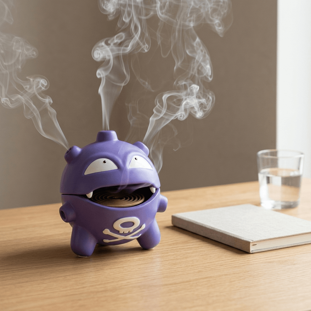 Anime Incense and Mosquito Coil Holder