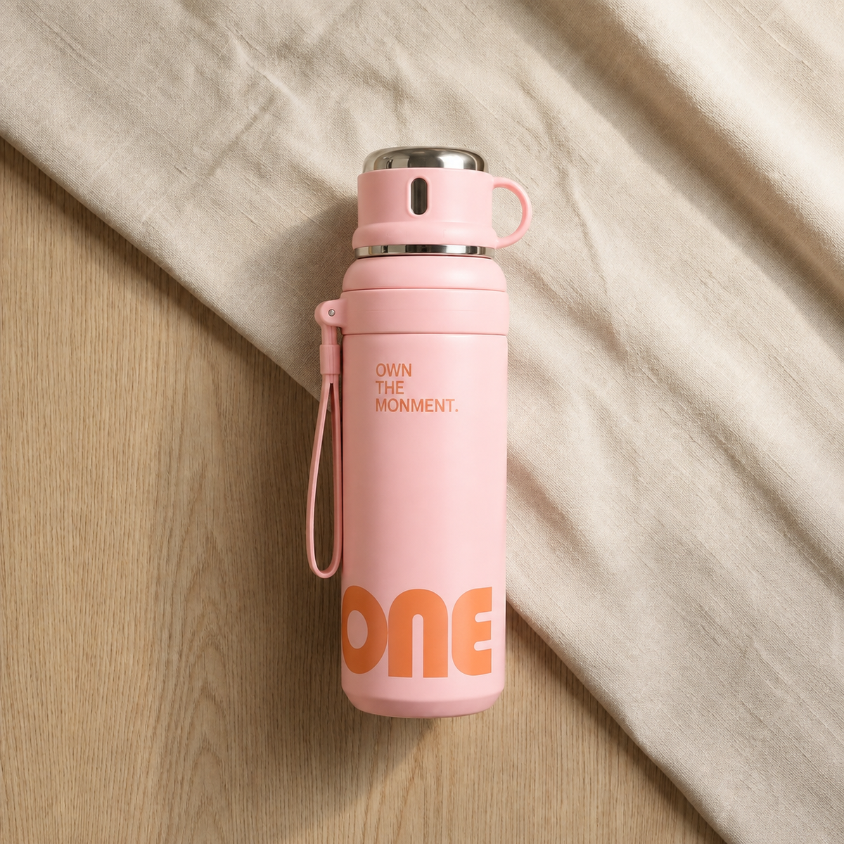 Homero Stylish Stainless Steel Leak Proof Thermal Water Bottle - 1000ml