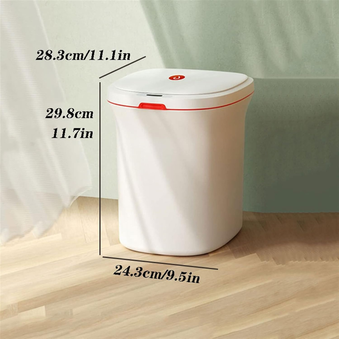 Modern Waste Bin with Hidden Garbage Bag Holder