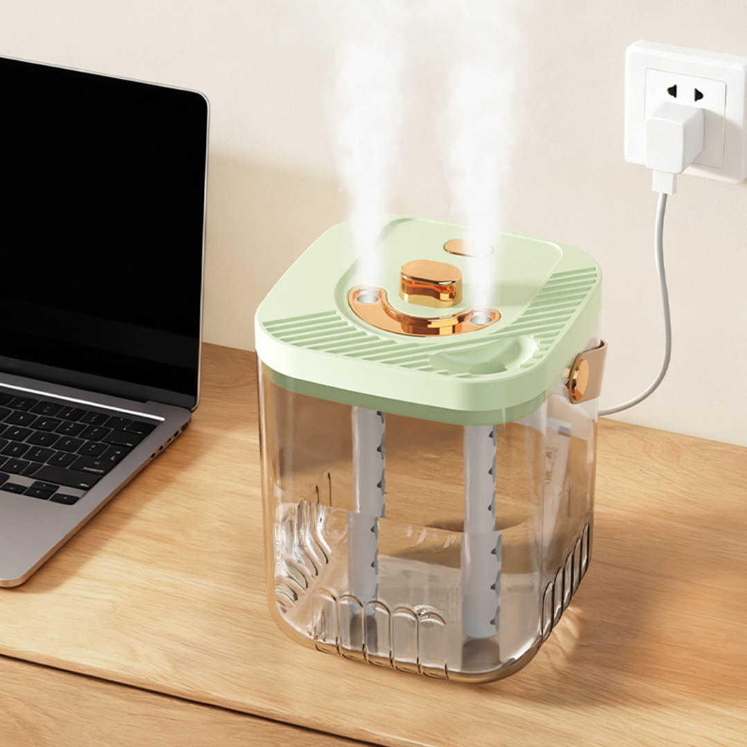 Dual Spray Ultrasonic Humidifier with Night Light