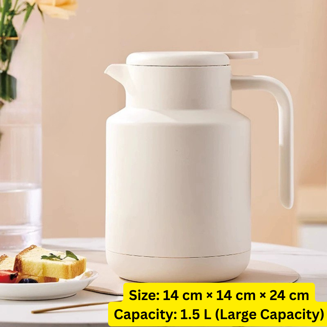 HOMERO Premium Thermal Tabletop Leak Proof Vacuum Insulated - Pot 1.5 L