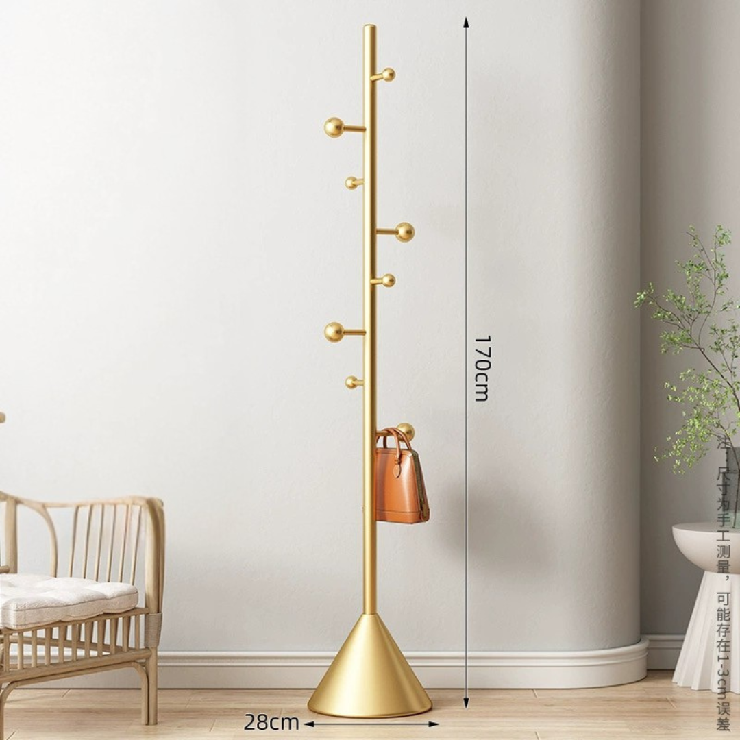 Premium Metal Multi Hook Coat Rack Stand
