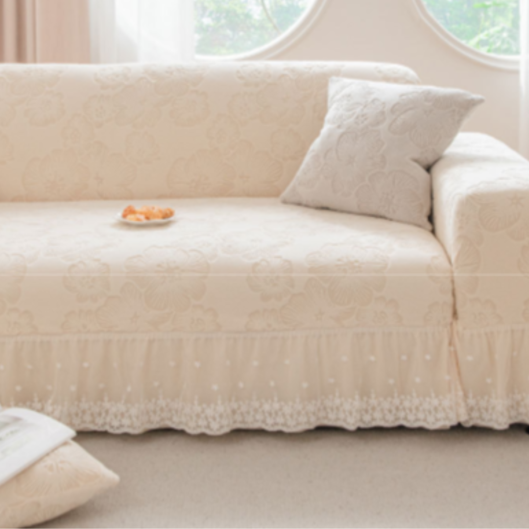 Premium Stretchable Jacquard Full Coverage Sofa Cover