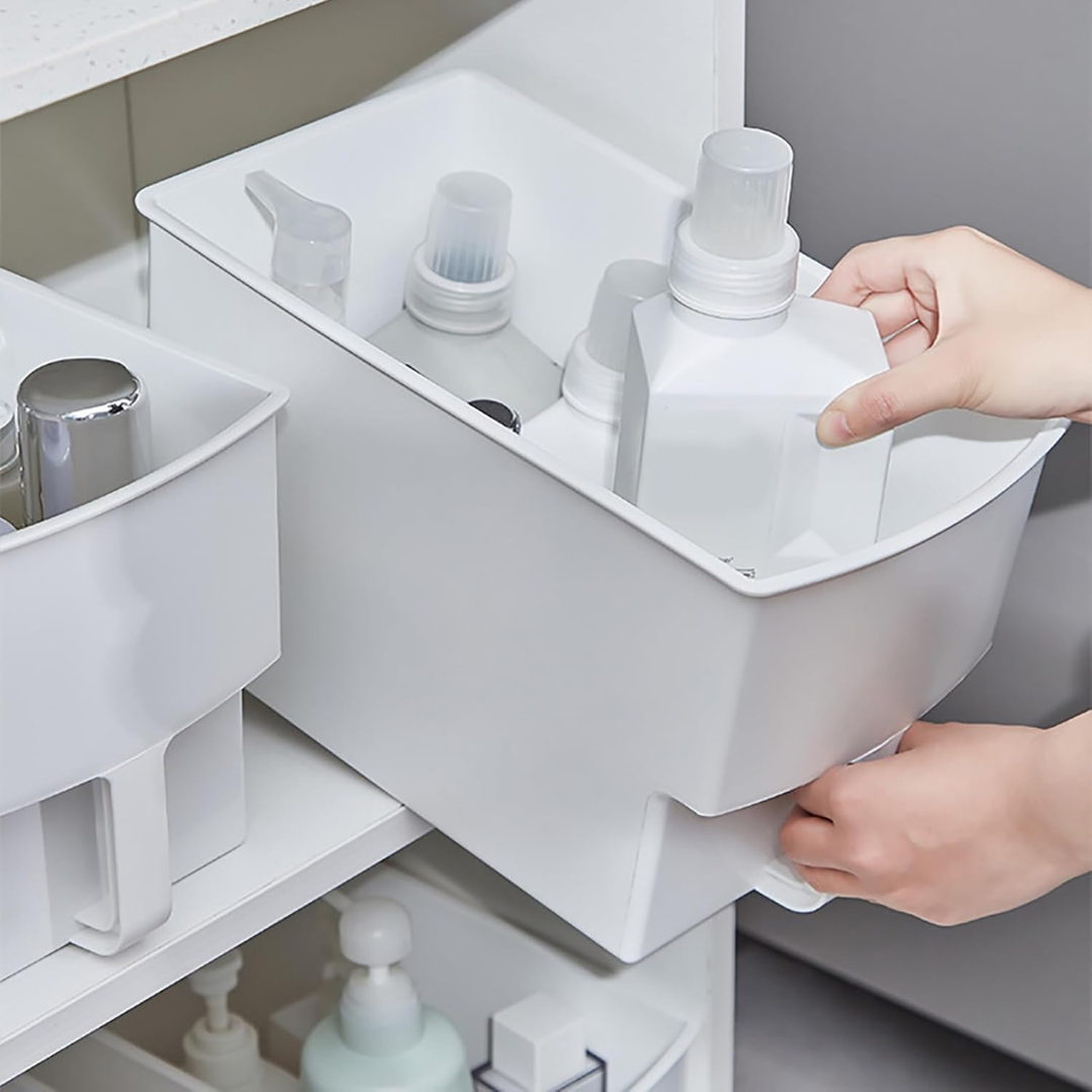 HOMERO Multi-Purpose Stackable Storage Box with Handle