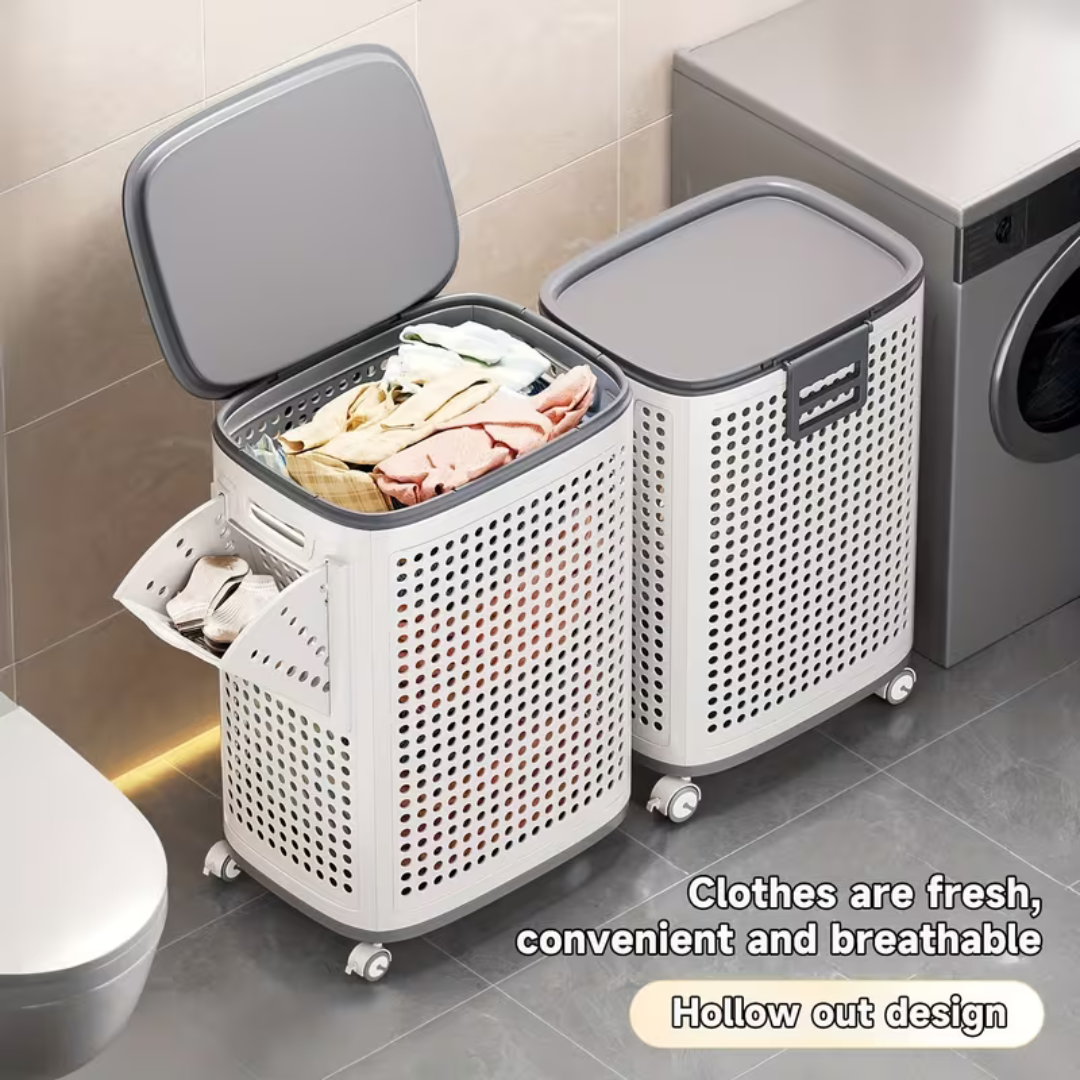 Multi Purpose Laundry Storage Basket with Wheels