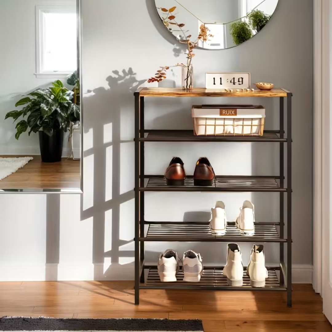 Multi Purpose Space Saving Shoe Storage Rack Organizer