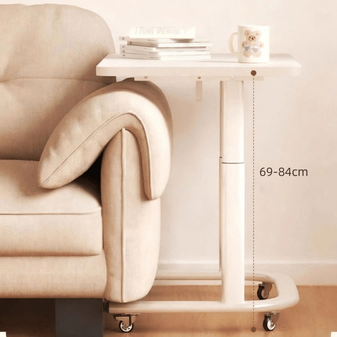 Homero Study Workstation Adjustable Height Mobile Desk
