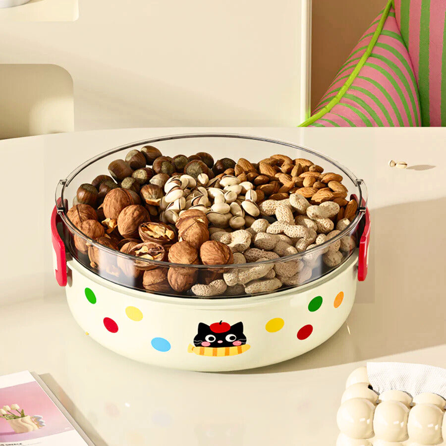 Double-Layer Fruit Drain Box for Home & Kitchen Storage