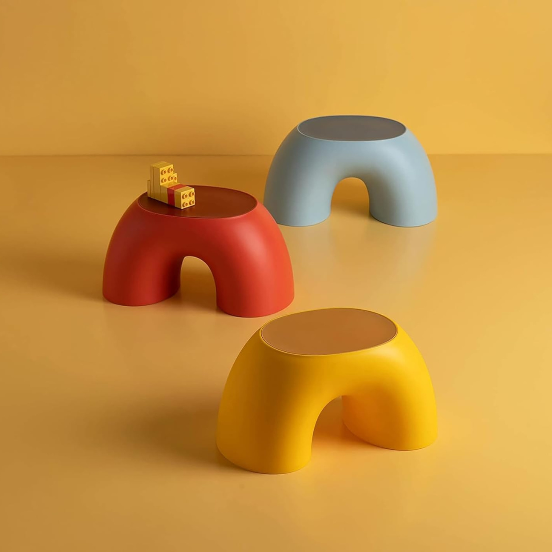 HOMERO Multipurpose Kids Sitting Stool with Non Slip Design