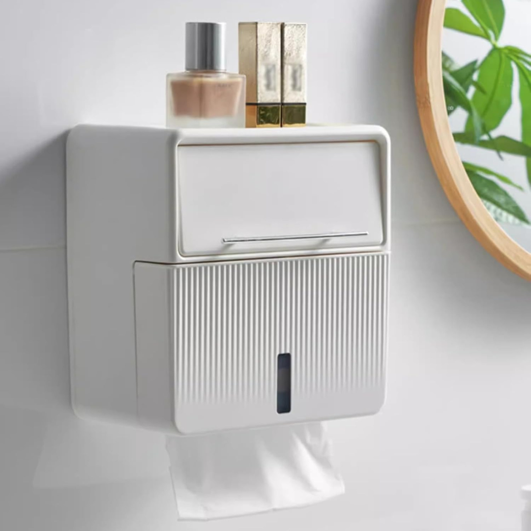 Double Layer Waterproof Tissue Holder