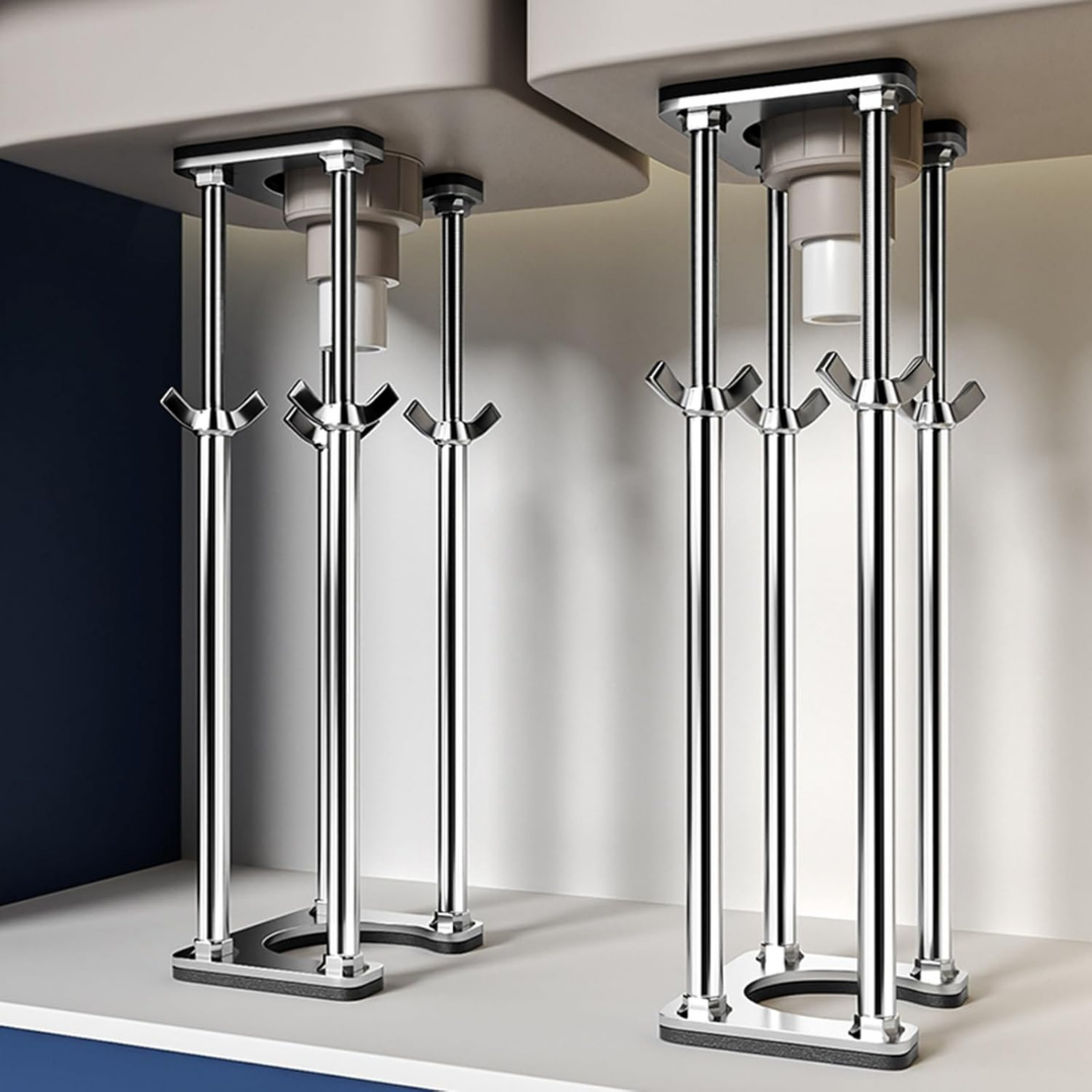 Homero Heavy Duty Stainless Steel Undermount Sink Support Adjustable Stand