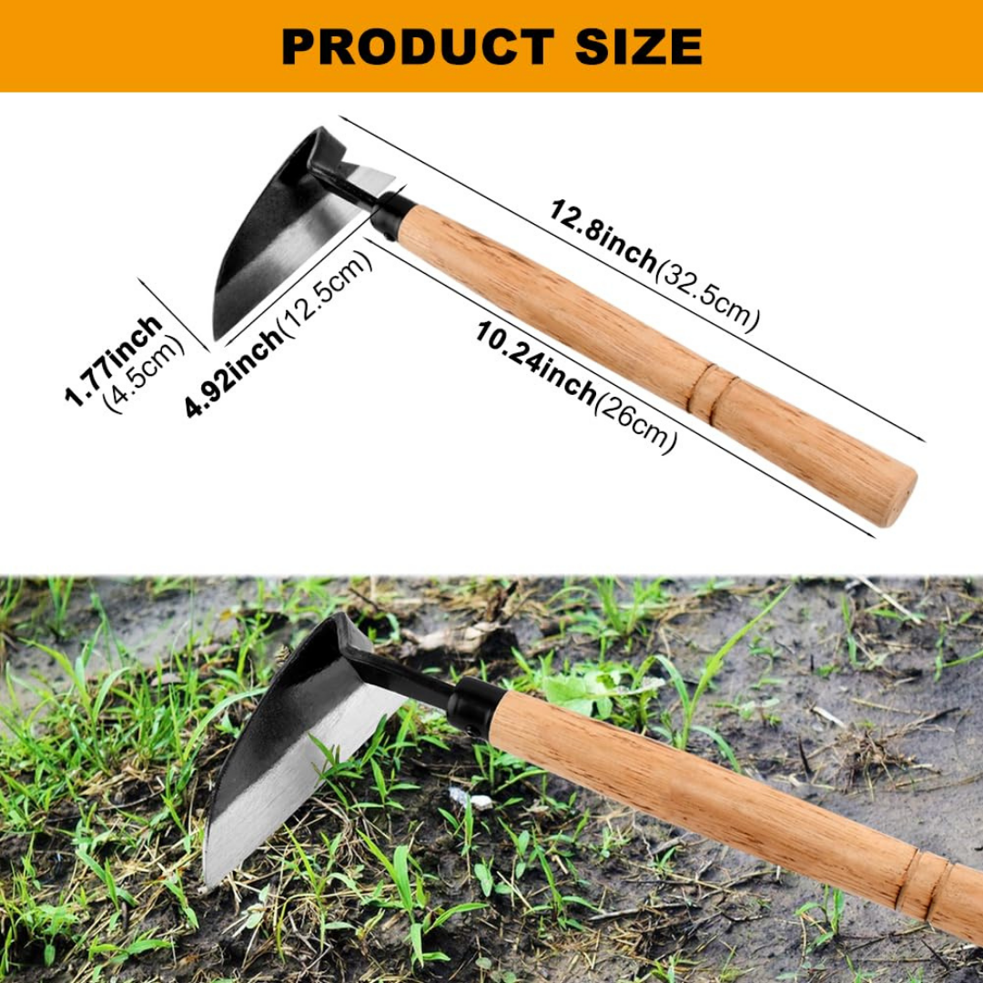 Homero Hand Scythe Sickle Sharp Steel Blade Garden Tool