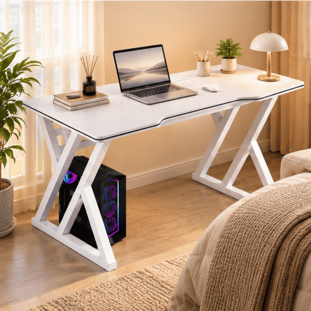 Modern Ergonomic Gaming Desk Minimalist Home Office Computer Table
