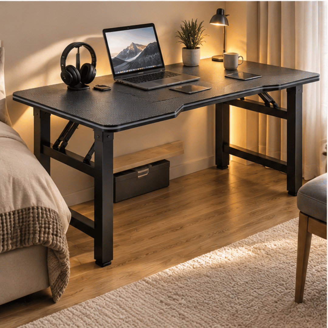 Modern Design Curved Edge Computer Study Table