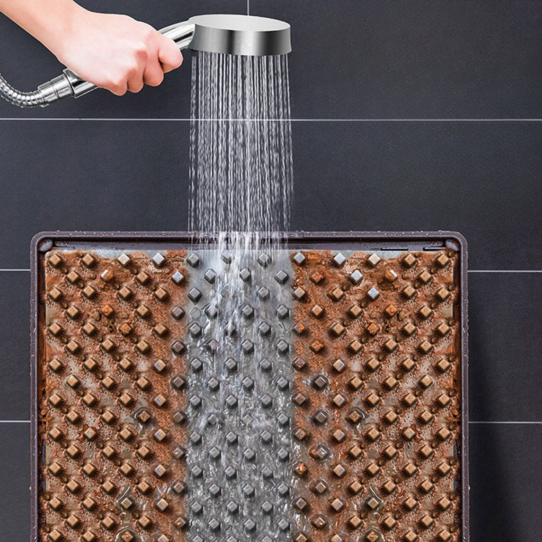 Homero 3D Sole Triple Action Sanitizing Design Cleaning Mat