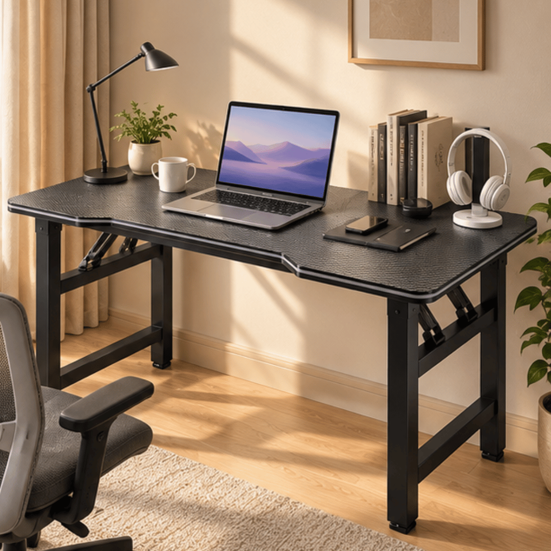 Modern Design Curved Edge Computer Study Table