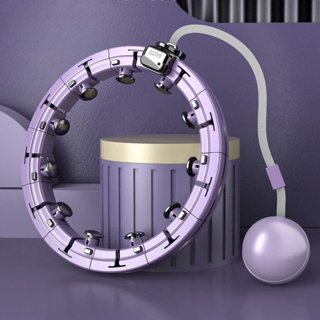 Adjustable 24 Sections Smart Magnetic Counting Hula Hoop