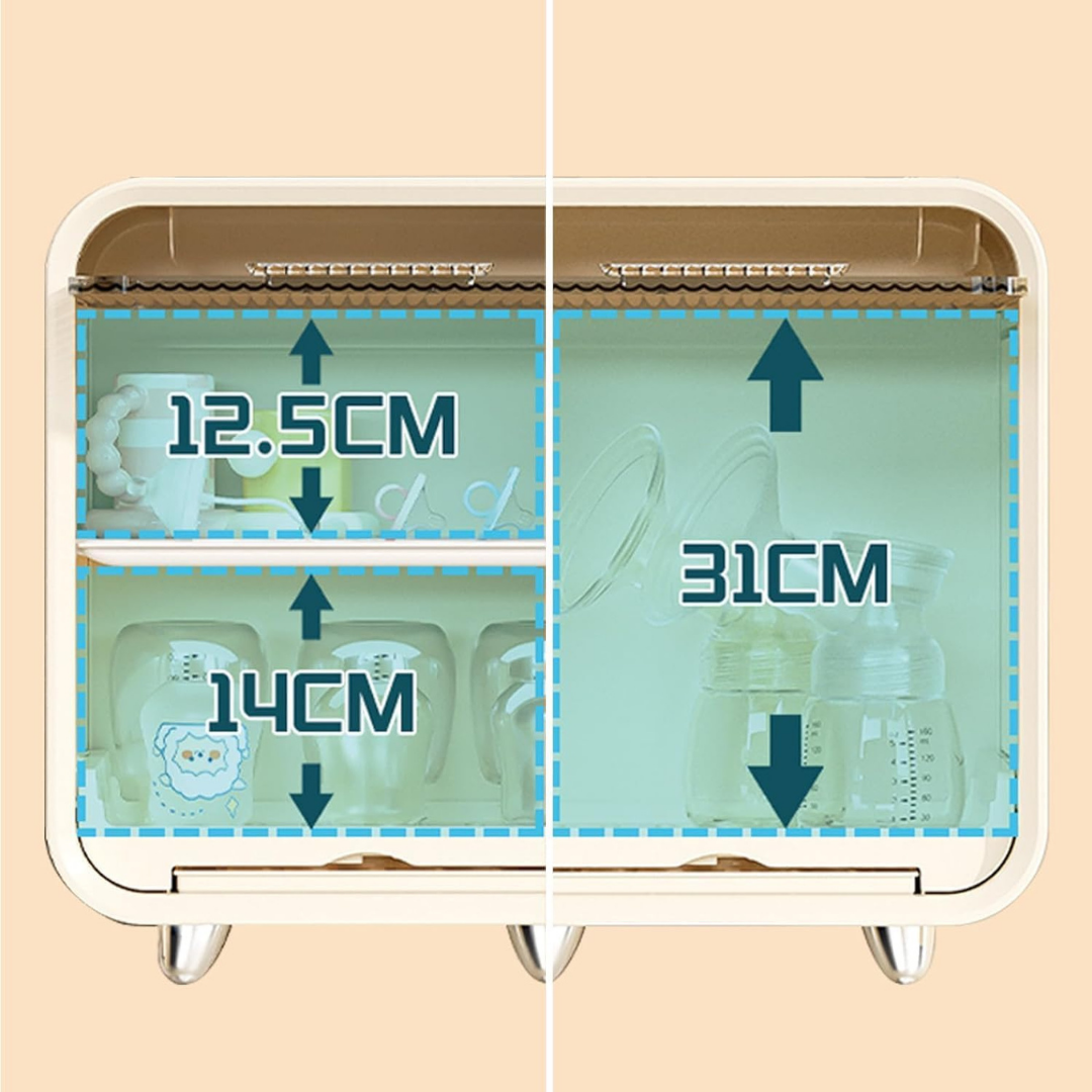 Multipurpose Drying Rack and Dustproof Protective Storage Cabinet