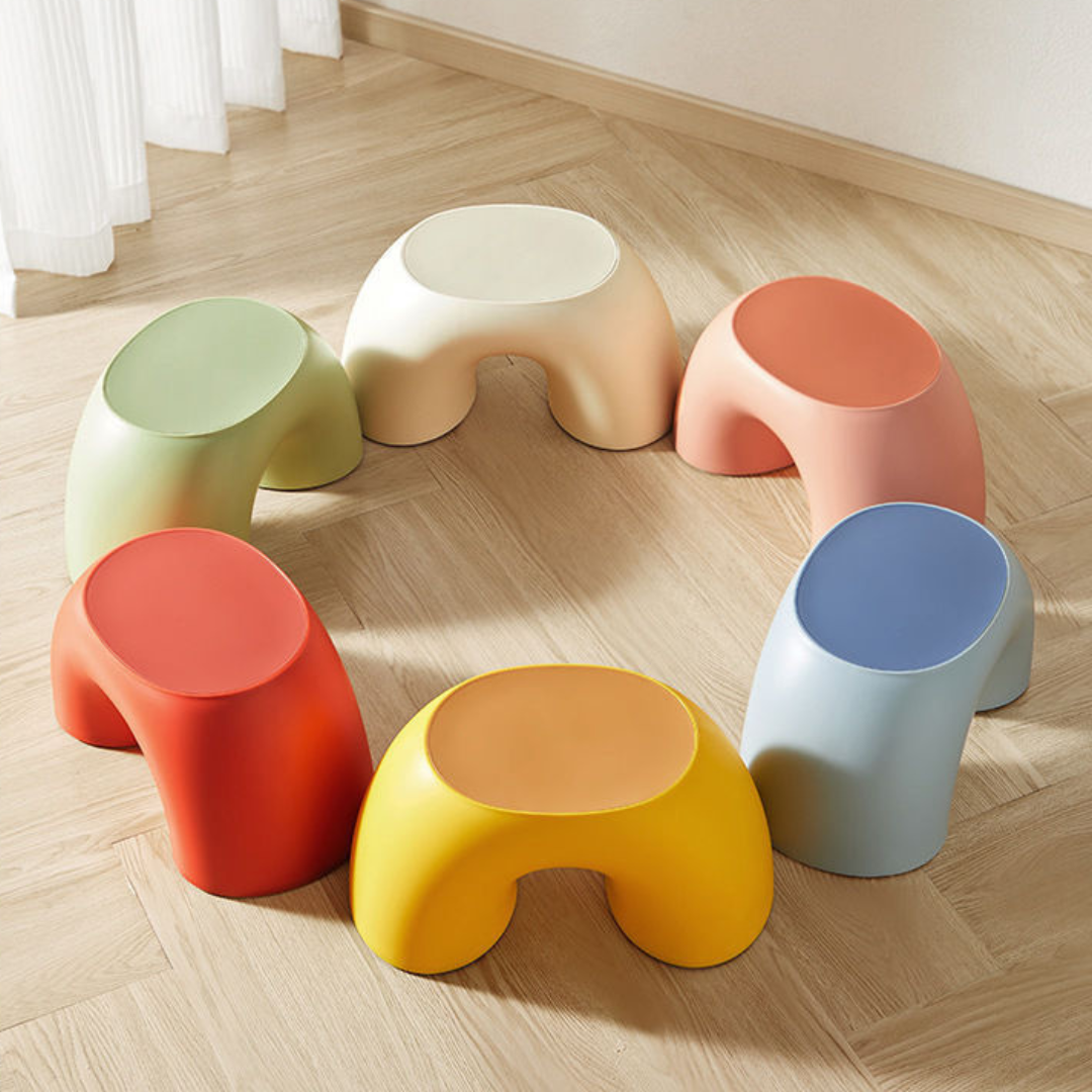 HOMERO Multipurpose Kids Sitting Stool with Non Slip Design