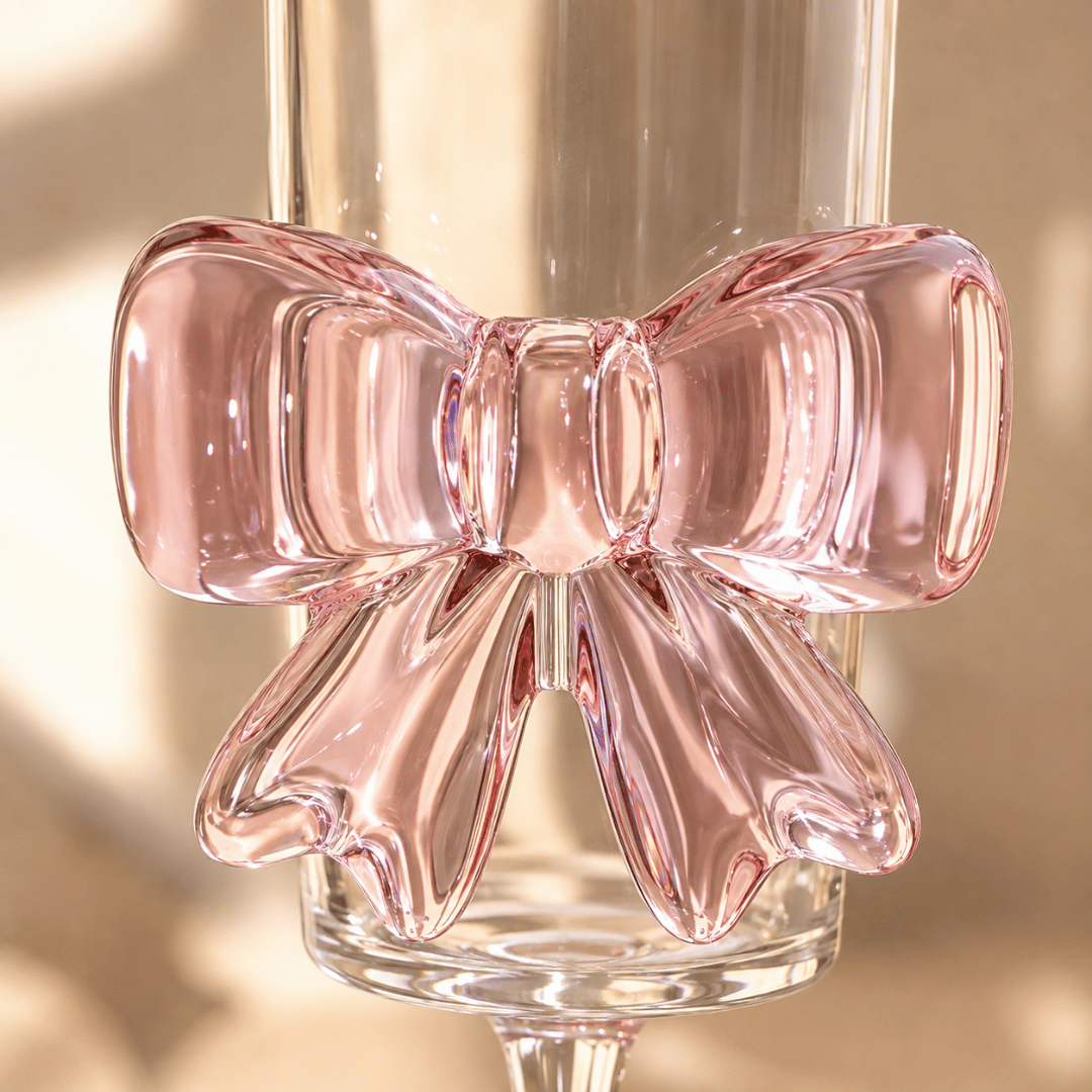 HOMERO Elegant Glass Wine Set Classic Design - 160ml Capacity