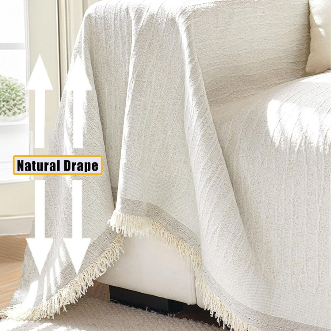 Luxury Reversible Soft Touch Chenille Sofa Throw Cover