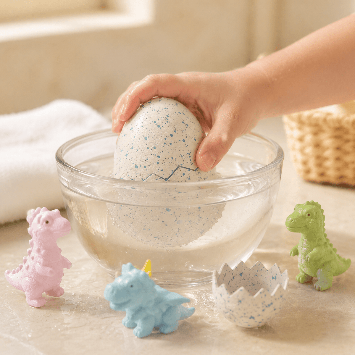Homero Educational Water Soaked Dinosaur Egg for Kids