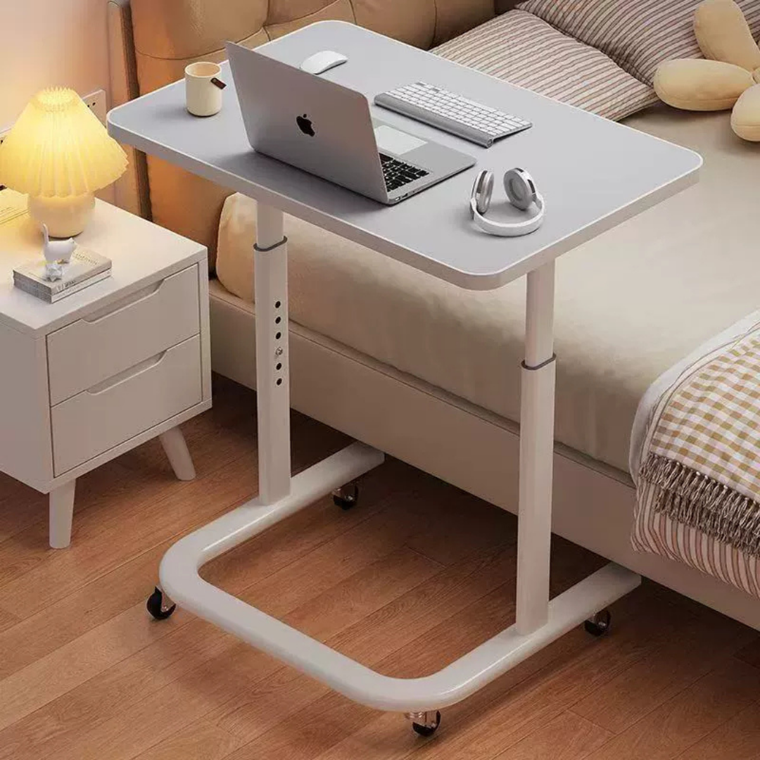 Homero Study Workstation Adjustable Height Mobile Desk