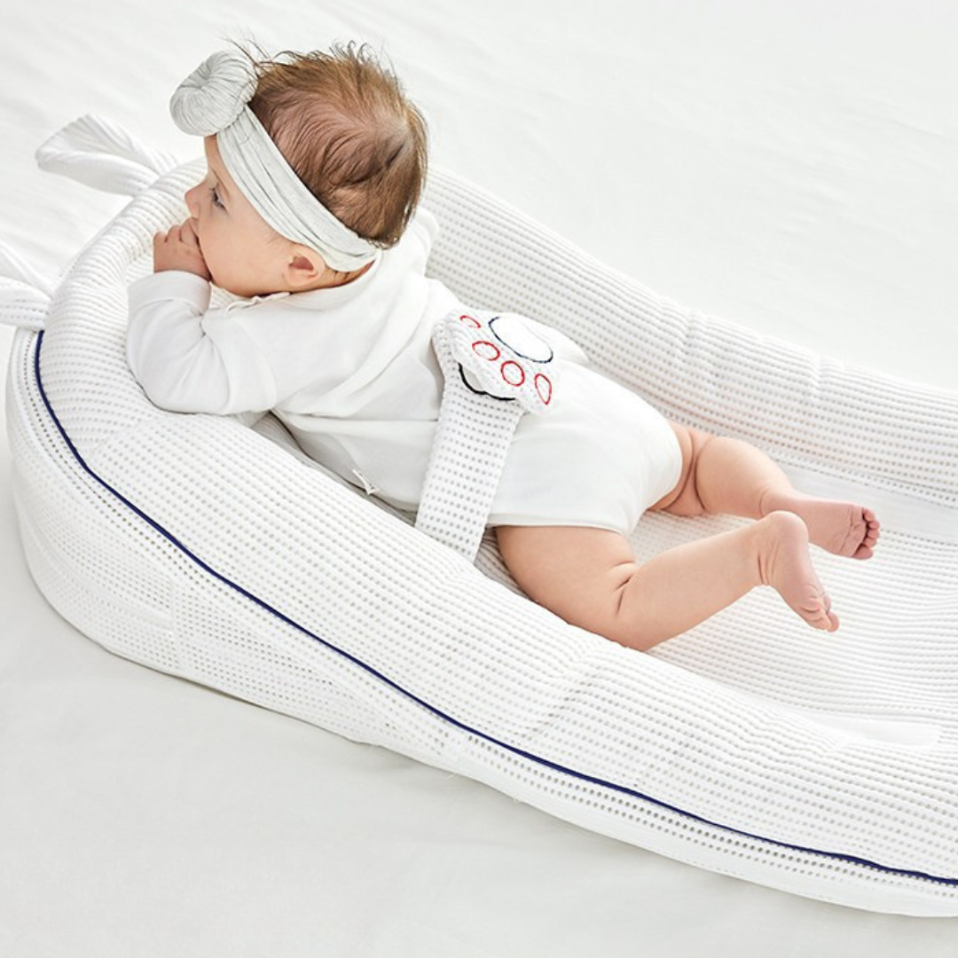 3 in 1 Anti Spit Up Baby Co Sleeper Soft Washable Bed
