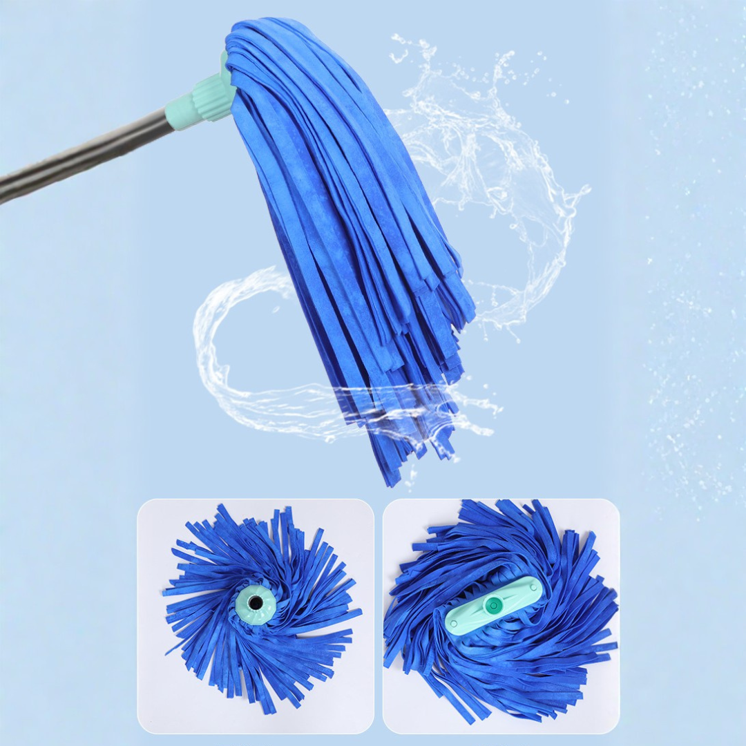 Super Absorbent PVA Sponge Mop with Stainless Steel Handle