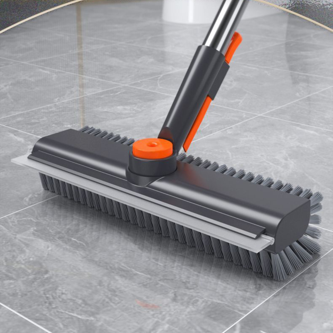 3 in 1 Floor Scrub Brush with Adjustable Long Handle