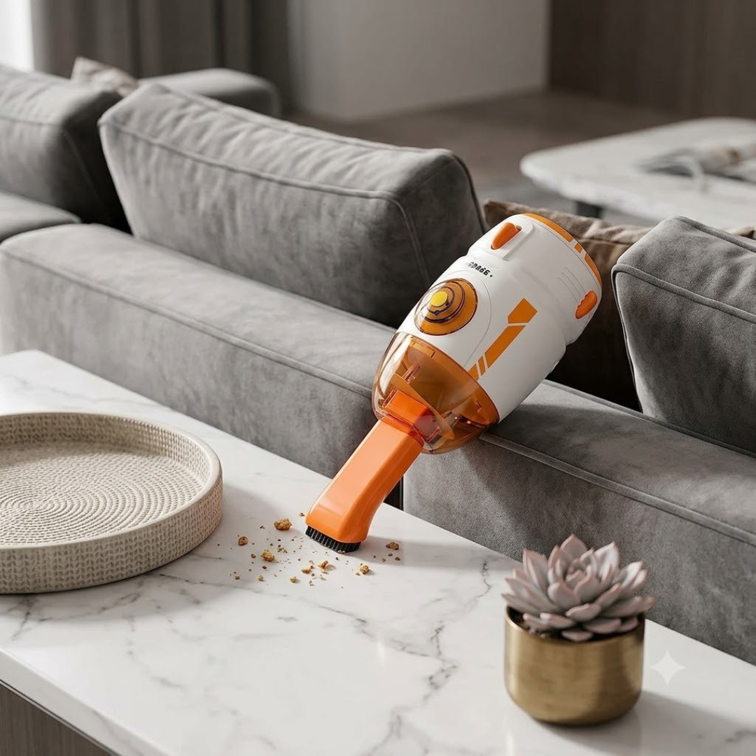 USB Rechargeable Mini  Dust Vacuum Cleaner with Strong Suction