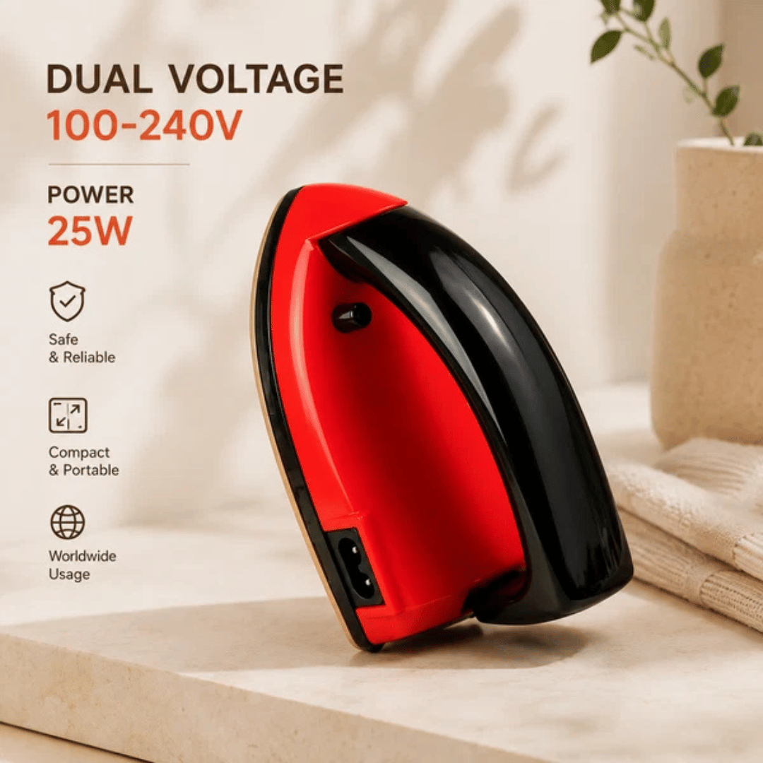 Homero Compact Luxury Fast Heating Palm-Size Mini Iron