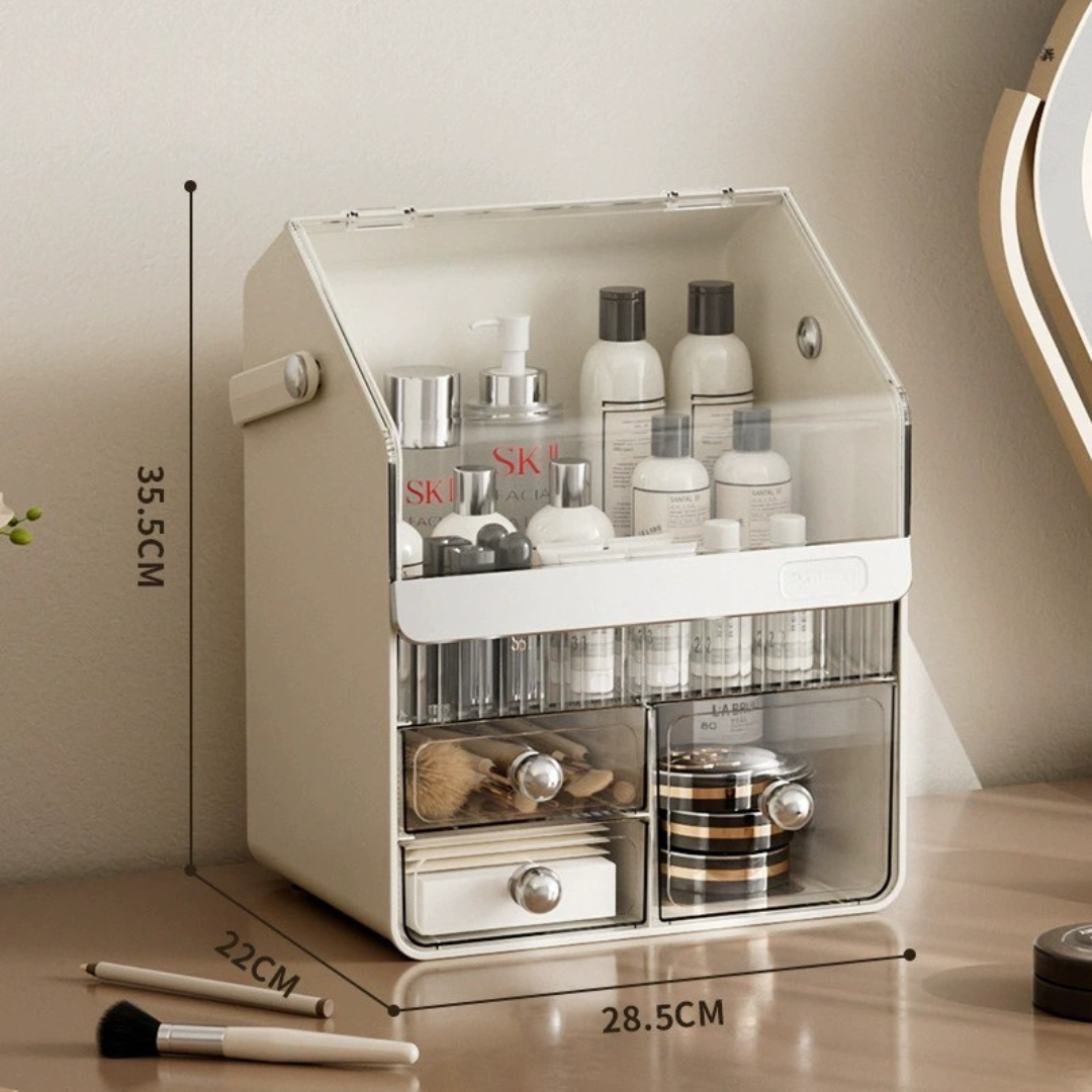Multifunction Cosmetic Organizer with Drawers