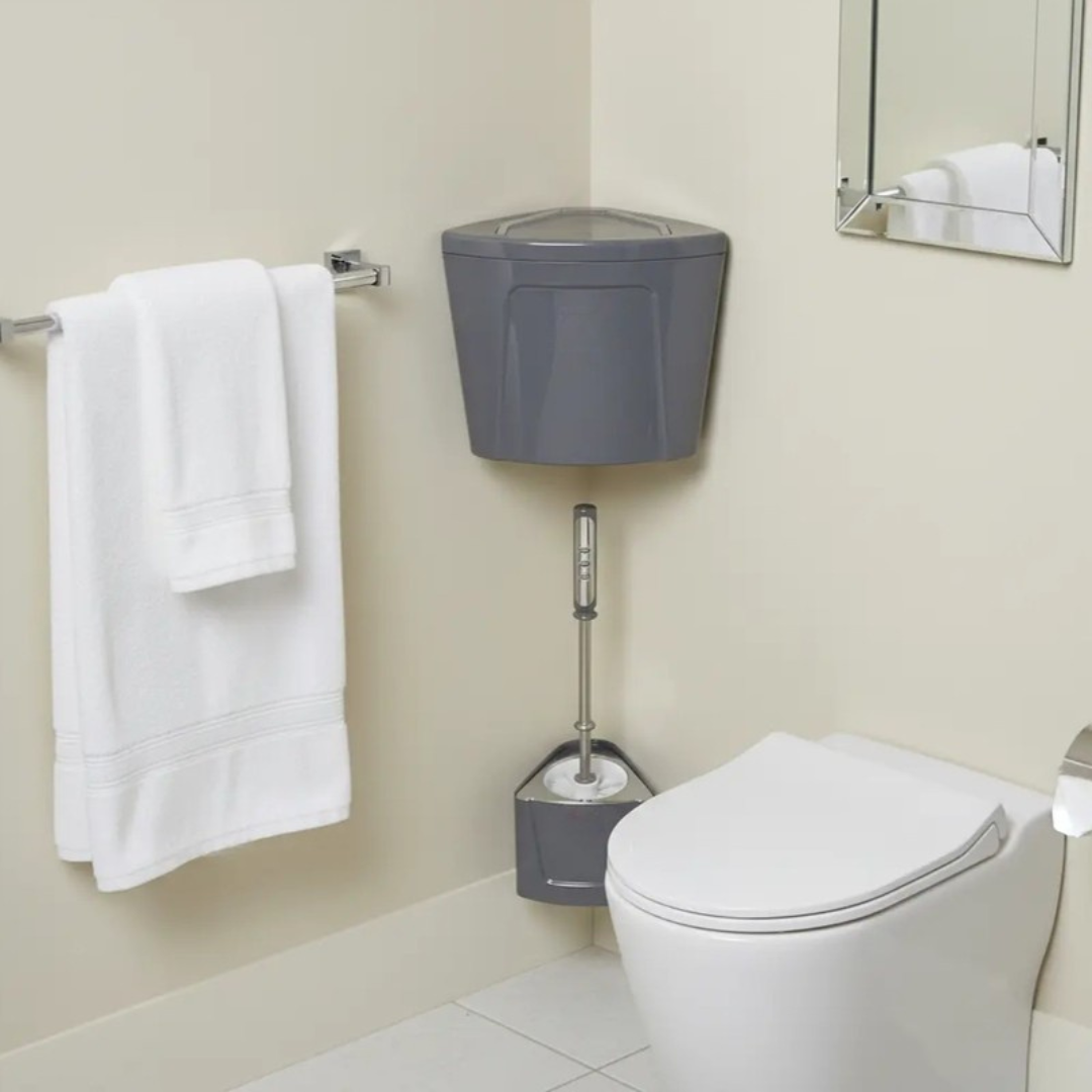 Wall Mounted Bathroom Bucket Brush - 3L