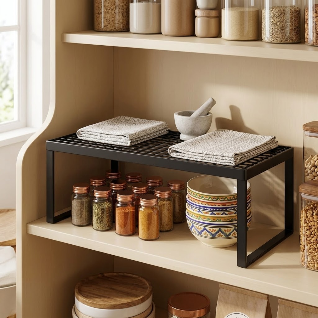 Multi Functional Kitchen Storage Rack Cabinet Organizer