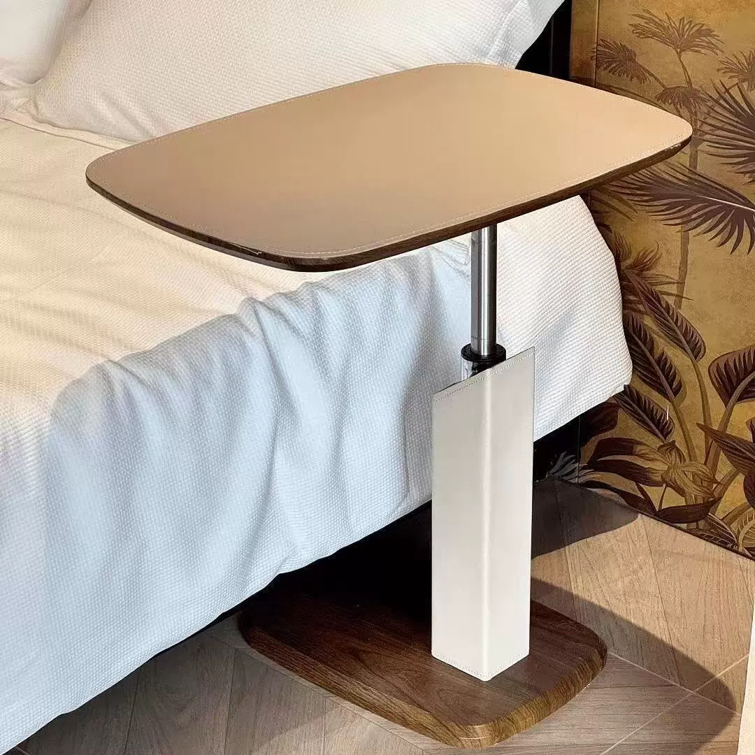 HOMERO Modern Adjustable Height Movable Bedside Table