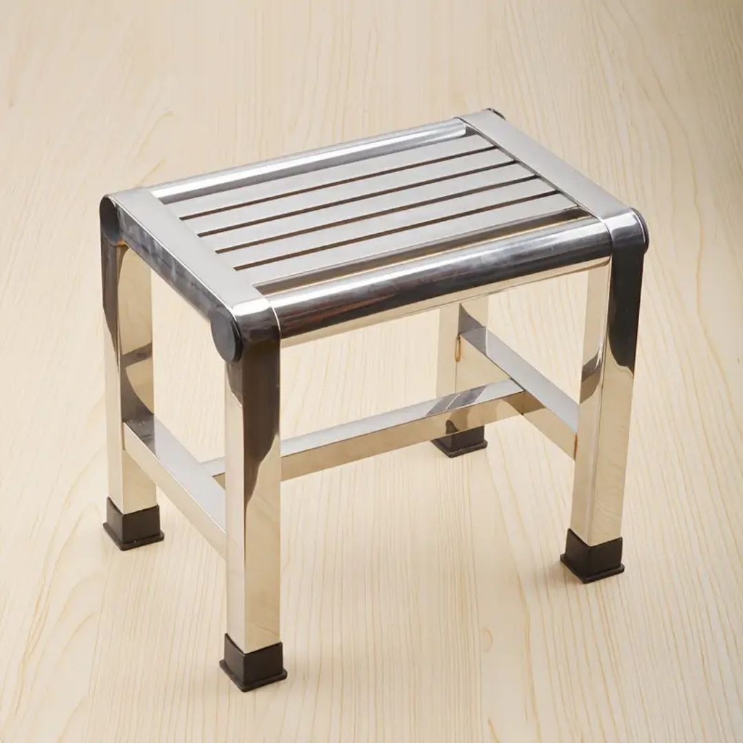Homero Multipurpose Heavy-Duty Non Slip Stainless Steel Stool
