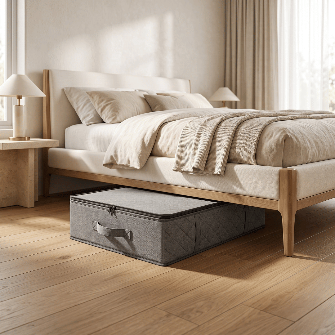 Premium Fabric Underbed Storage Organizer
