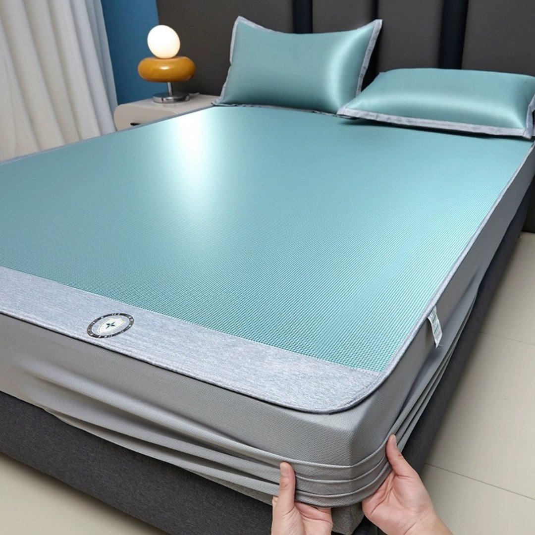 Homero 3D Honeycomb Comfort Breathable Bed Sheet Set with Pillow - 150×200cm