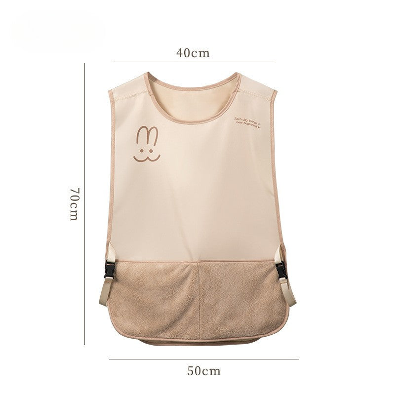 Multipurpose Waterproof and Oil-Proof Kitchen Apron with Pockets