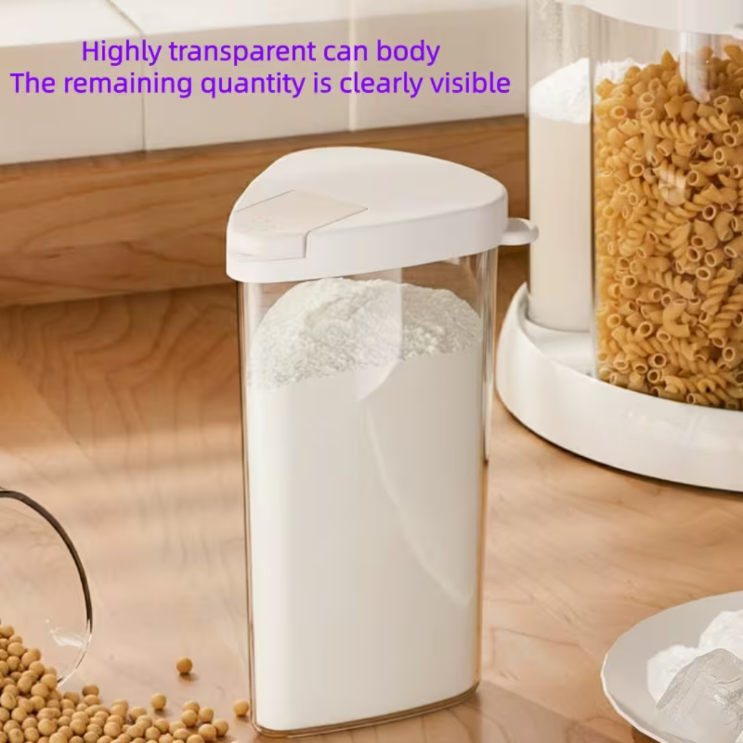 Homero 360° Rotating Base Five Grains Storage Container