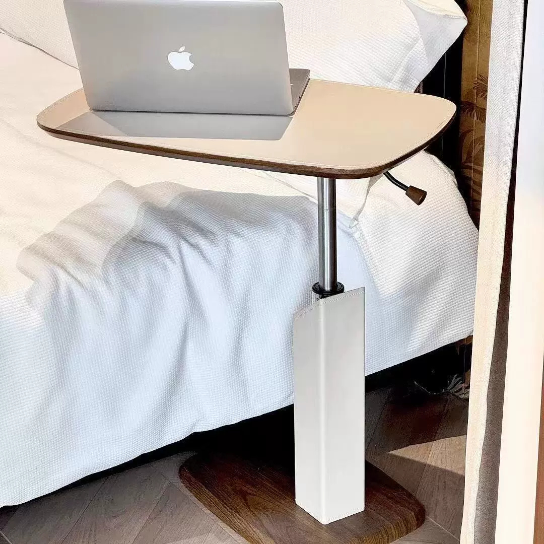 HOMERO Modern Adjustable Height Movable Bedside Table