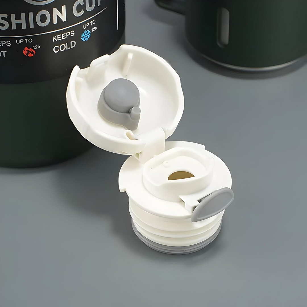 Homero Premium Stainless Steel Thermo Vacuum Flask Bottle 800ML Insulated Cup (Black)