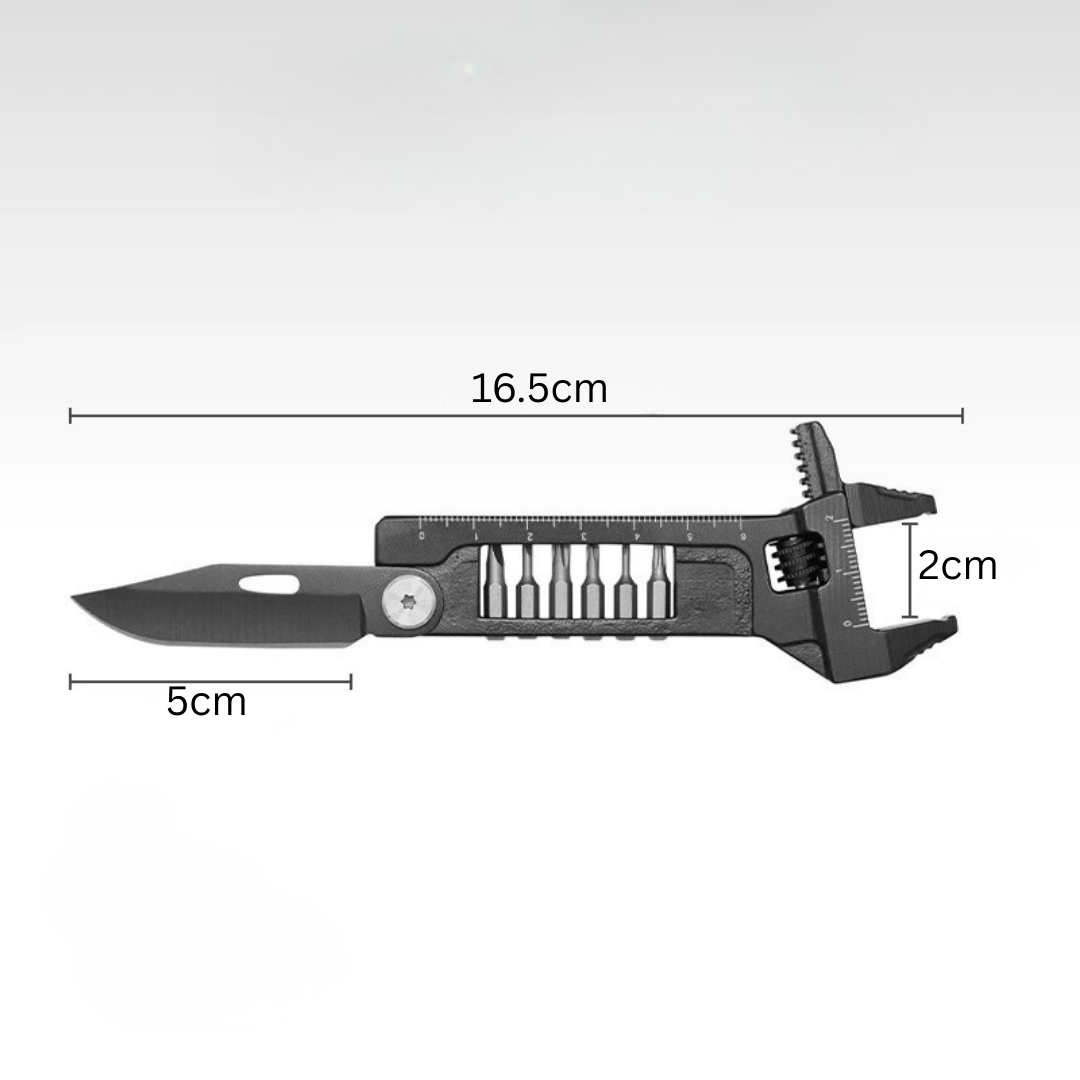 Homero 6 in 1 Multitool Stainless Steel Wrench