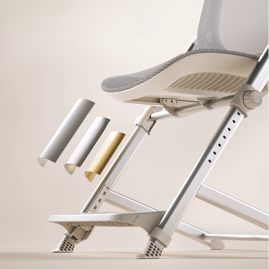 HOMERO Smart Growing Student Ergonomic Adjustable Breathable Mesh Comfort Chair