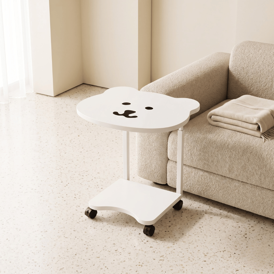 2 Tier Panda Design Multiuse Table with Wheels