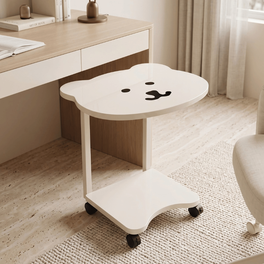 2 Tier Panda Design Multiuse Table with Wheels
