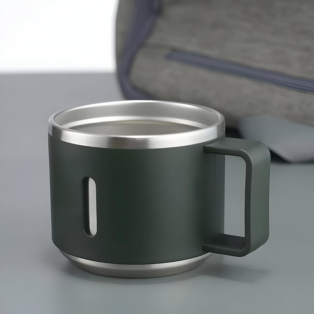 Homero Premium Stainless Steel Thermo Vacuum Flask Bottle 800ML Insulated Cup (Black)