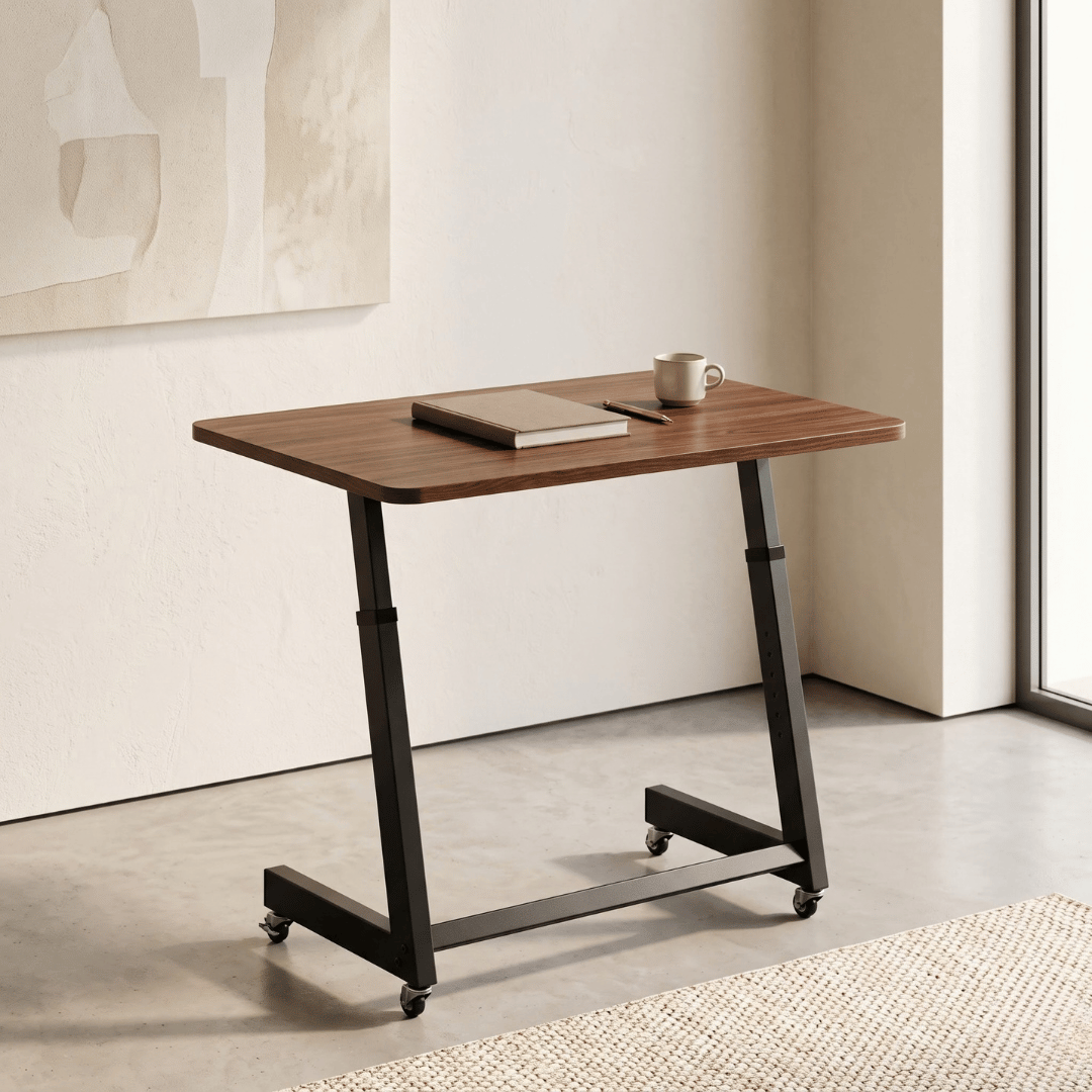 Height Adjustable Multipurpose Table with Wheels